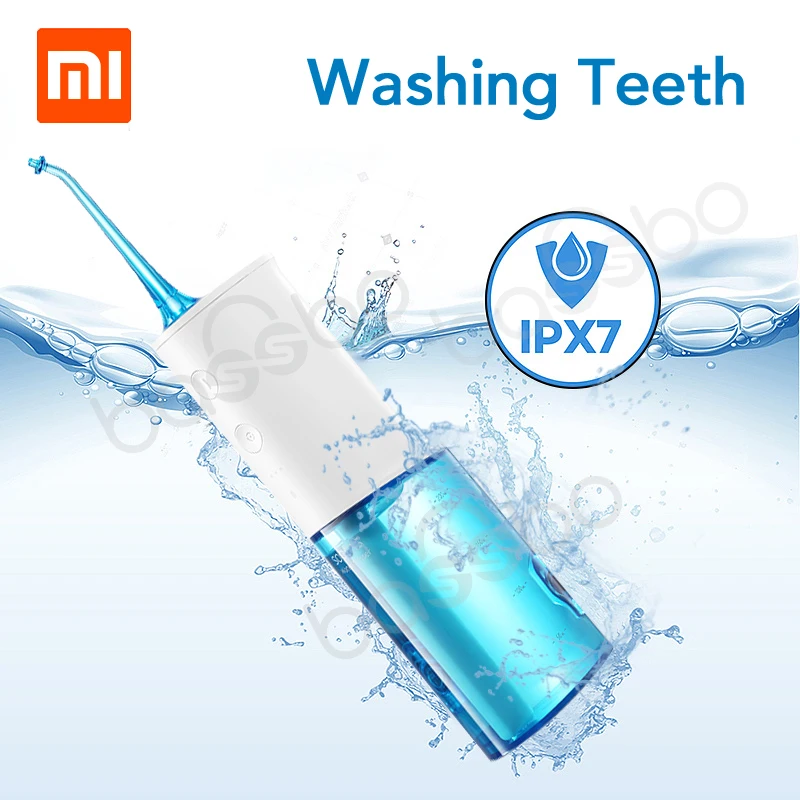 

XIAOMI SOOCAS W3 Portable Electric Oral Irrigator Wireless Waterproof USB Charging Water Flosser with 3 Cleaning Mode