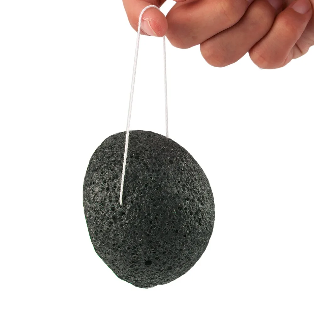 5 väriä Luonnollinen Konjac Sponge Kasvojenhoito Puhdistava Pesusieni Kosmeettinen Puff Whitening Syväpuhdistava Huokossieni Puffi