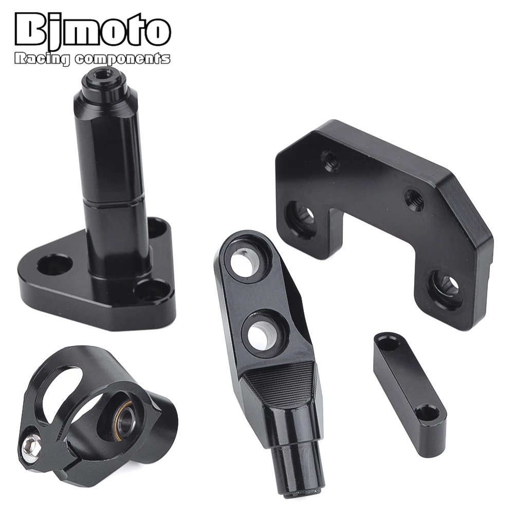 BJMOTO Motorcycle CNC Stabilizer Steering Damper Bracket Mount For Yamaha MT 03 MT-03 MT03 2013 2014 2015 2016 2017 2018
BJMOTO Motorcycle CNC Stabilizer Steering Damper Bracket Mount For Yamaha MT 03 MT-03 MT03 2013 2014 2015 2016 2017 2018