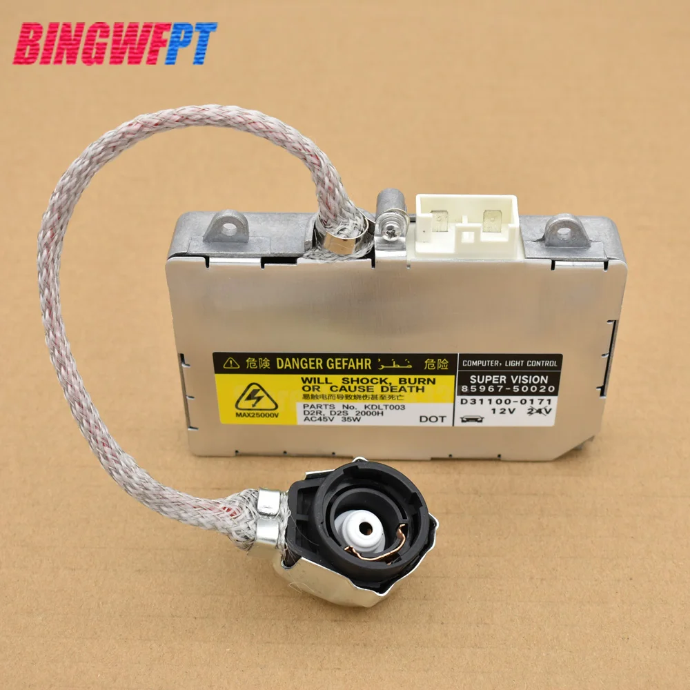 D2S D2R Xenon HID Headlight Ballast Control Unit Module ECU DDLT002 85967-50020 03110-0171 85967-08010 85967-30050 85967-41010
D2S D2R Xenon HID Headlight Ballast Control Unit Module ECU DDLT002 85967-50020 03110-0171 85967-08010 85967-30050 85967-41010