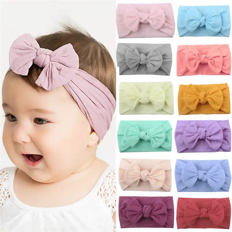 baby girl elastic headbands