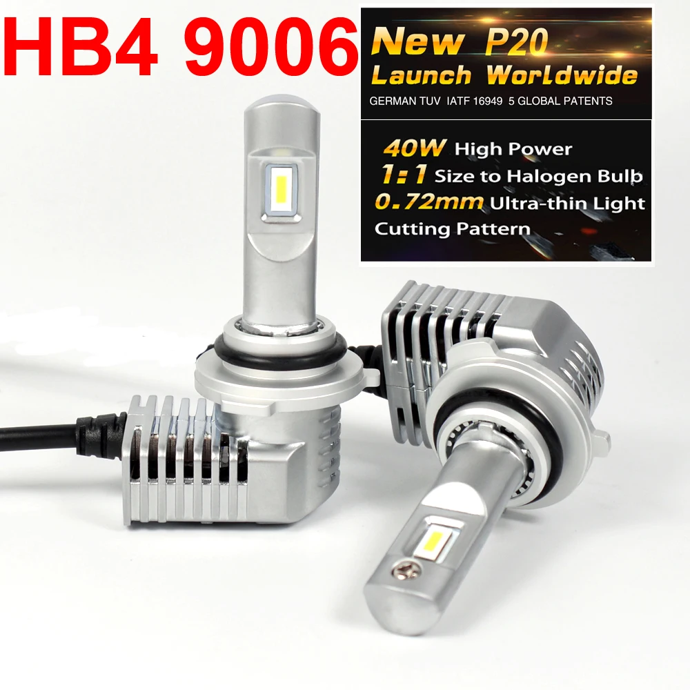 1 Set Super Bright MINI SIZE 900 HB4 CSP CHIP P20 Car LED Headlight All-in-one Turbo Ball Fan 1:1 Front Bulb Lamp 45W 5200LM 6K
1 Set Super Bright MINI SIZE 900 HB4 CSP CHIP P20 Car LED Headlight All-in-one Turbo Ball Fan 1:1 Front Bulb Lamp 45W 5200LM 6K