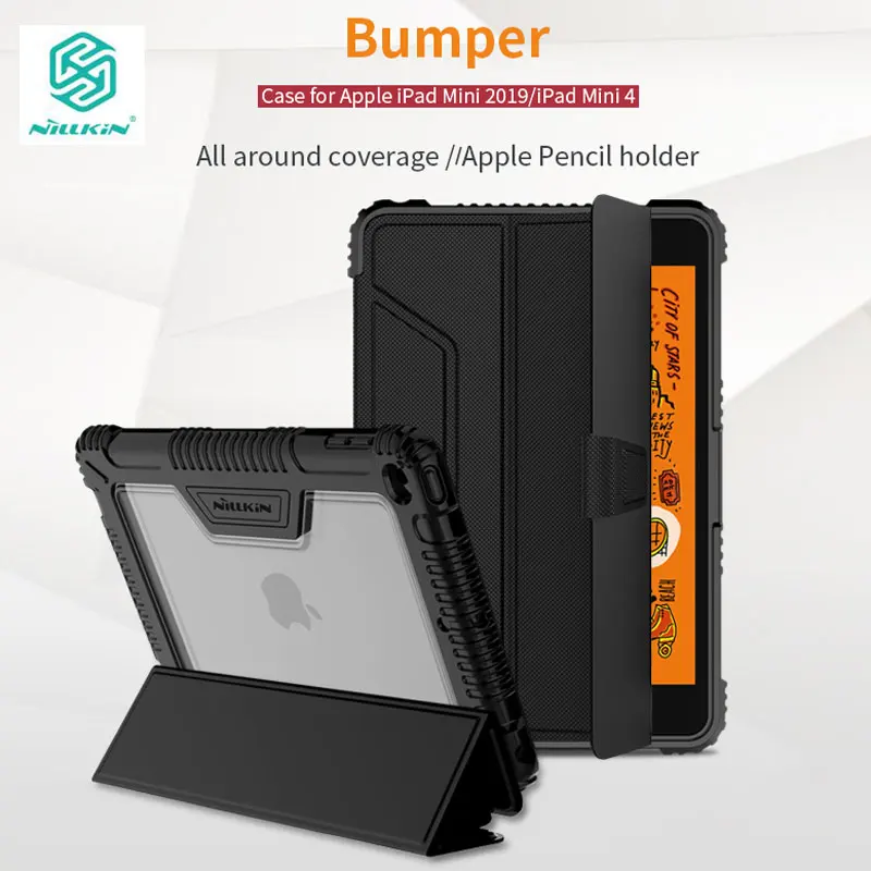 For iPad Mini 4 5 Case Shockproof TPU Soft Back Slim PU Leather Smart Wake/Sleep Cover for iPad Mini 2019 with Screen protector
For iPad Mini 4 5 Case Shockproof TPU Soft Back Slim PU Leather Smart Wake/Sleep Cover for iPad Mini 2019 with Screen protector