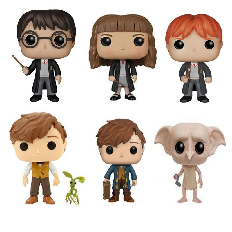 Movie Harry Hermione Ron Dobby Luna Characters Newt 10cm Vinyl Doll Figure Collection Model Toys
Movie Harry Hermione Ron Dobby Luna Characters Newt 10cm Vinyl Doll Figure Collection Model Toys