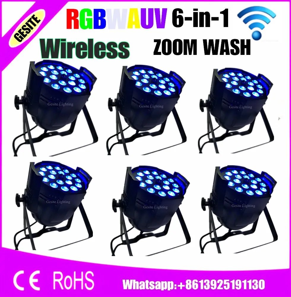 6 шт./лот беспроводной контроль led par zoom диско свет 18*18 Вт RGBWAUV 6 в 1 led эффект led плоский
6 шт./лот беспроводной контроль led par zoom диско свет 18*18 Вт RGBWAUV 6 в 1 led эффект led плоский