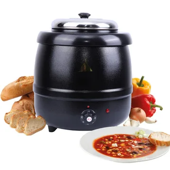 (Ship from USA) 10L Electric Soup Kettle Heat Food Warmer Soup Pot Cooking Kettle Pots Stainless Steel Removeable Cover 400W
(Ship from USA) 10L Electric Soup Kettle Heat Food Warmer Soup Pot Cooking Kettle Pots Stainless Steel Removeable Cover 400W