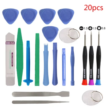 20 in 1 Smart Phone Repair Tools Kit Spudger Pry Opening Tool Screwdriver Set for iPhone iPad Samsung Cell Phone Hand Tools Set
20 in 1 Smart Phone Repair Tools Kit Spudger Pry Opening Tool Screwdriver Set for iPhone iPad Samsung Cell Phone Hand Tools Set