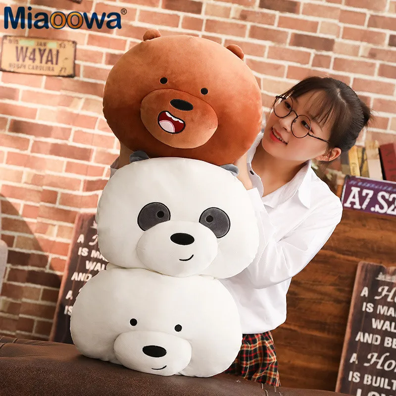 1pc 35*30cm Bare Bear Head Handcuffs Pillow Plush Toy Stuffed Soft Pillow Cushion Warm Doll Animal Toy For Children
1pc 35*30cm Bare Bear Head Handcuffs Pillow Plush Toy Stuffed Soft Pillow Cushion Warm Doll Animal Toy For Children