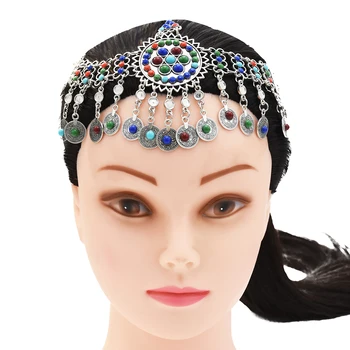 Indian Coin Bead Tassel Belly Dance Head Chain Headband Afghan Earrings Bracelet Bohemian Ethnic Tribal Hair Accessories Jewelry
Indian Coin Bead Tassel Belly Dance Head Chain Headband Afghan Earrings Bracelet Bohemian Ethnic Tribal Hair Accessories Jewelry