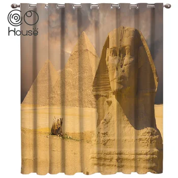COCOHouse Sphinx Egypt Room Curtains Large Window Window Curtains Dark Living Room Bathroom Bedroom Curtains Kitchen Decor
COCOHouse Sphinx Egypt Room Curtains Large Window Window Curtains Dark Living Room Bathroom Bedroom Curtains Kitchen Decor