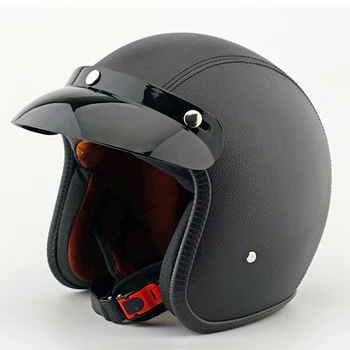 Unisex DOT Retro Motorcycle Helmets Black Half Face Helmet Chopper Cruiser Biker High Quality ABS S/M/L/XL Winter Motor Helmet
Unisex DOT Retro Motorcycle Helmets Black Half Face Helmet Chopper Cruiser Biker High Quality ABS S/M/L/XL Winter Motor Helmet