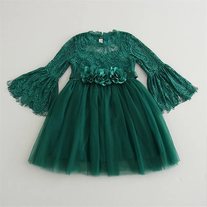 Flower Girl Vintage Lace Dress Bell Sleeve Backless for Girl Birthday and Party Elegant Princess Costumes for Little Girls
Flower Girl Vintage Lace Dress Bell Sleeve Backless for Girl Birthday and Party Elegant Princess Costumes for Little Girls