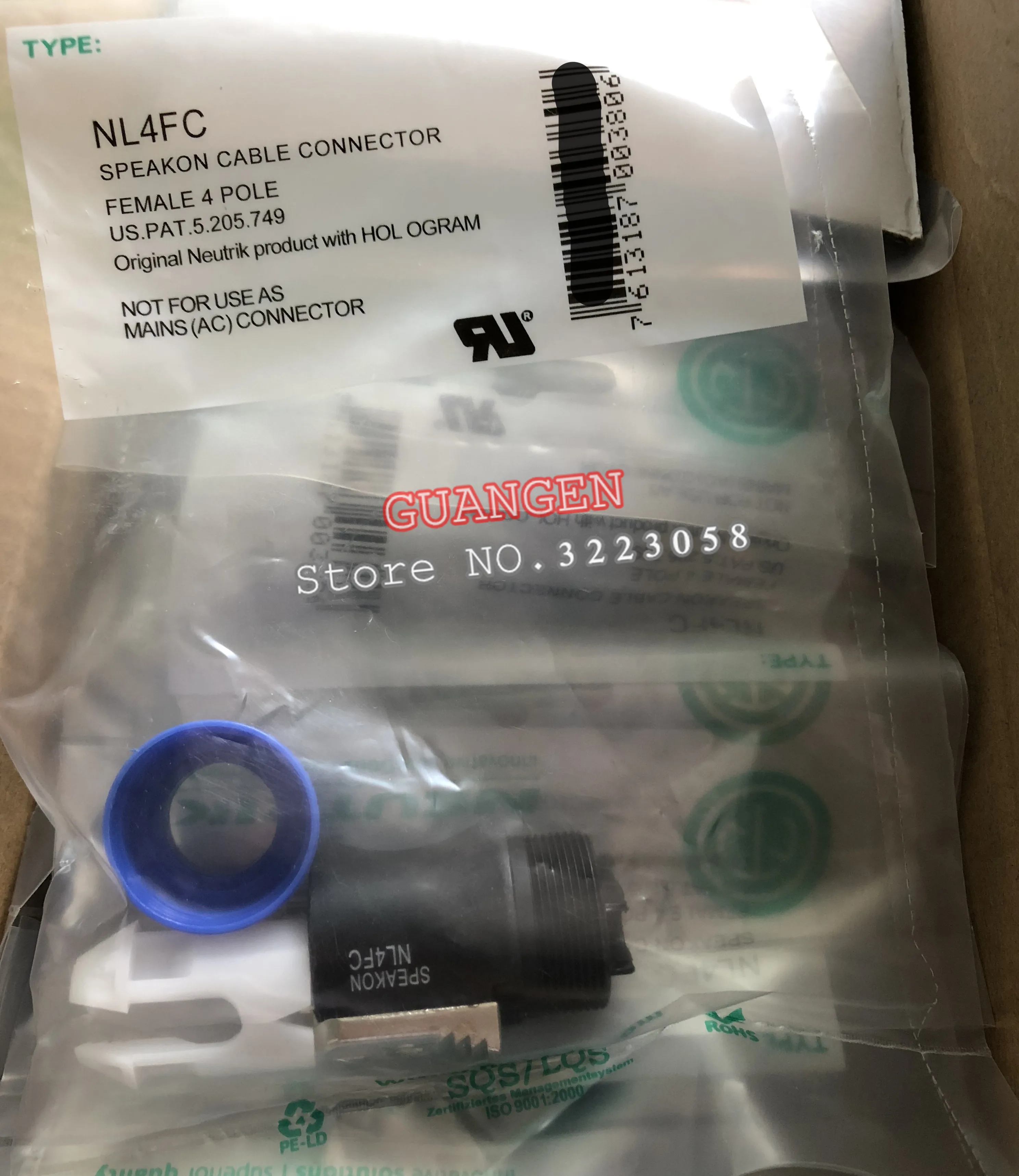 Free Shipping 100 pieces/LOTNEW AND High quality FOR NEUTRIK NL4FC Speakon 4 Pole Plug Male Audio Speaker Connectors
Free Shipping 100 pieces/LOTNEW AND High quality FOR NEUTRIK NL4FC Speakon 4 Pole Plug Male Audio Speaker Connectors
