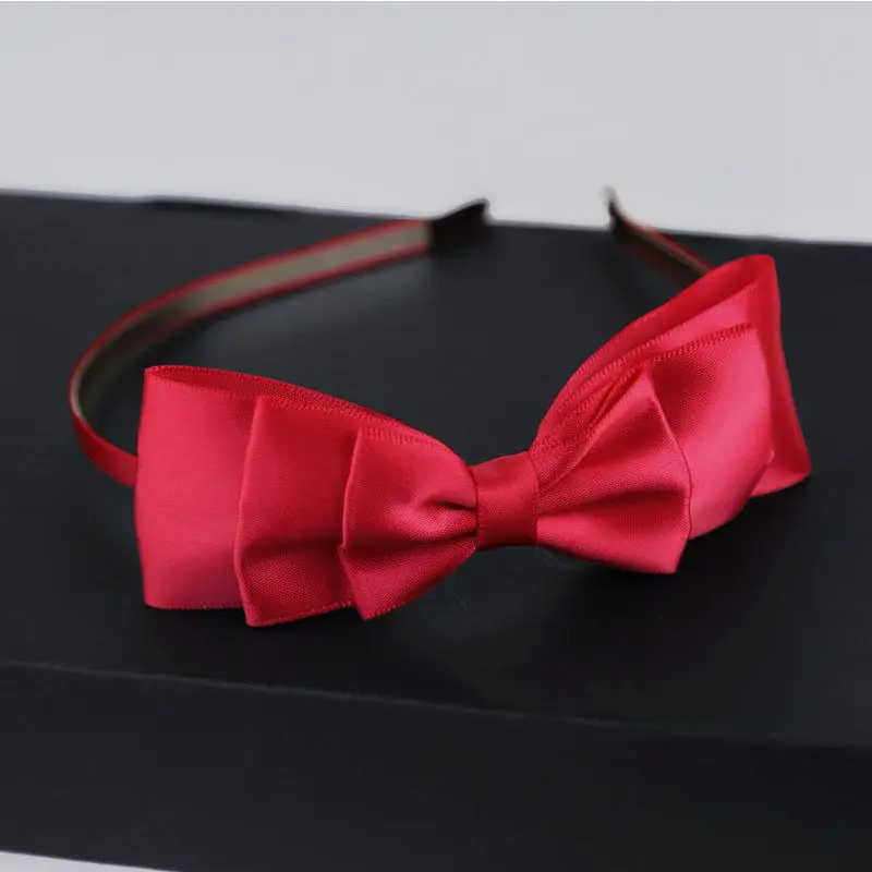 Hot Sale 1 PCS Big Bowknot Ribbon Headband Bow Head Band Beautiful Hairbands Hair Accessory | Аксессуары для одежды