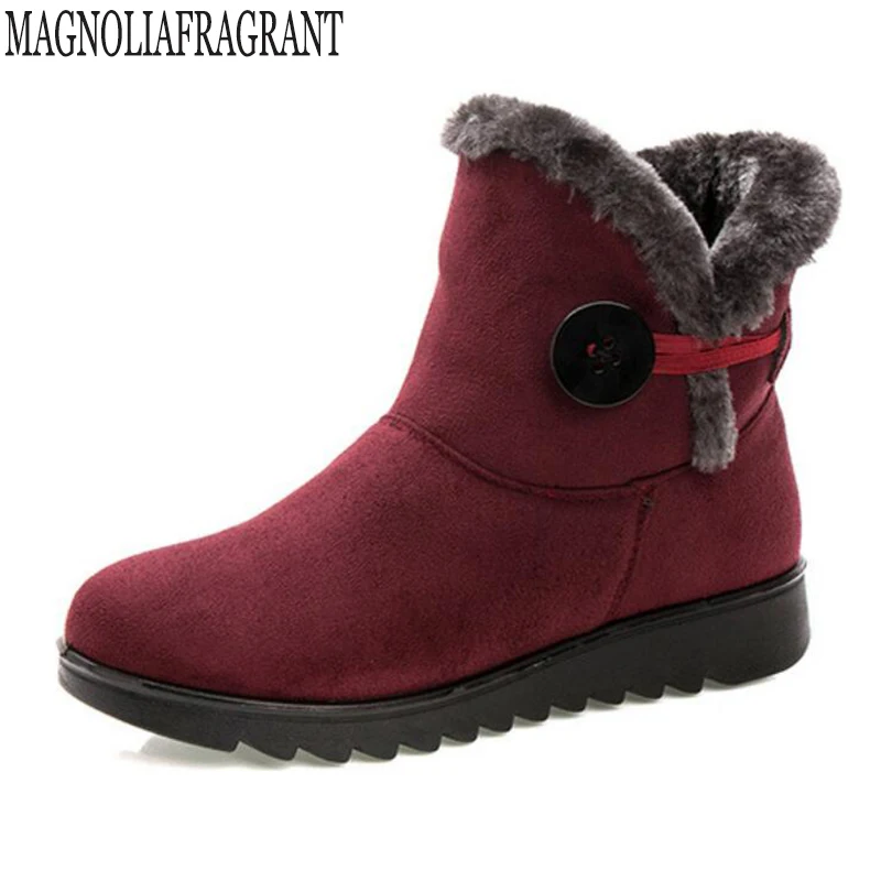 new Hot Women Boots Winter Warm Snow Boots Women Botas Mujer Buckle Fur Ankle Boots Ladies Winter Non-slip Women Shoes c294 
new Hot Women Boots Winter Warm Snow Boots Women Botas Mujer Buckle Fur Ankle Boots Ladies Winter Non-slip Women Shoes c294