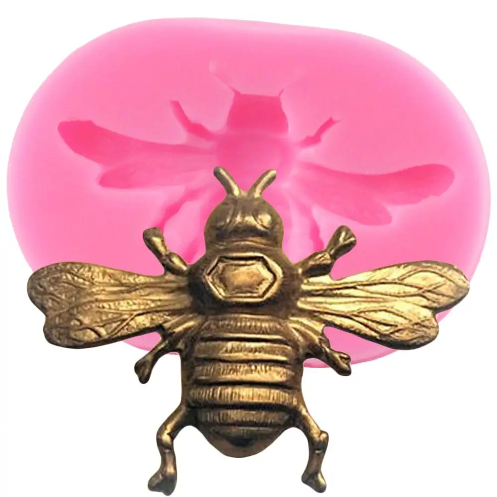 3D Bee Silicone Fondant Molds Cake Decorating Tools Kitchen Baking Polymer Clay Candy Chocolate Gumpaste Moulds
3D Bee Silicone Fondant Molds Cake Decorating Tools Kitchen Baking Polymer Clay Candy Chocolate Gumpaste Moulds