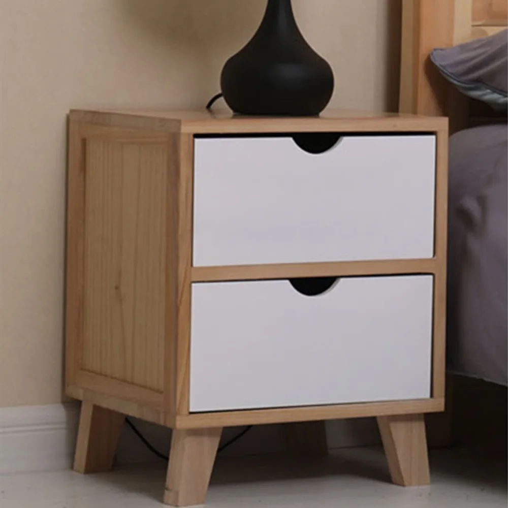 2 Drawer Cabinet Wooden Bedside Table With Four Solid Wood Legs Home Furniture Filing Pedestal Durable Nightstand
2 Drawer Cabinet Wooden Bedside Table With Four Solid Wood Legs Home Furniture Filing Pedestal Durable Nightstand