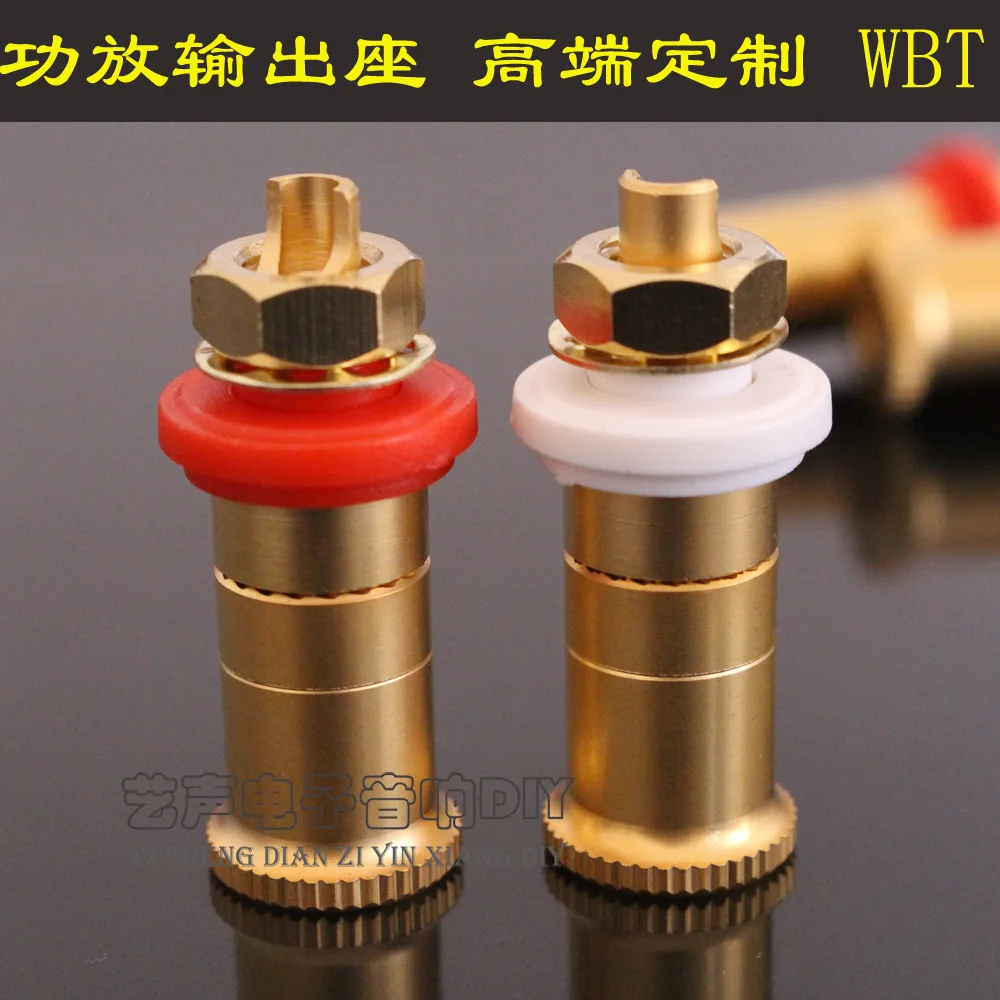 The copper plating gold imitation WBT amplifier loudspeaker wiring column base copper horn loudspeaker wiring column base
The copper plating gold imitation WBT amplifier loudspeaker wiring column base copper horn loudspeaker wiring column base