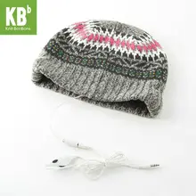 SALE KBB Xmas Fall Winter Comfy Gray White Pink Rug Design Music MP3 font b headphones