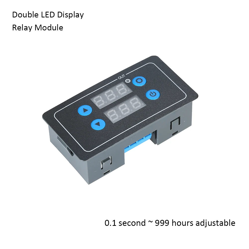 DC5V/12V/24V Digital Time Delay Relay Trigger Cycle Timer Delay Switch Circuit Board Timing Control Module DIY
DC5V/12V/24V Digital Time Delay Relay Trigger Cycle Timer Delay Switch Circuit Board Timing Control Module DIY