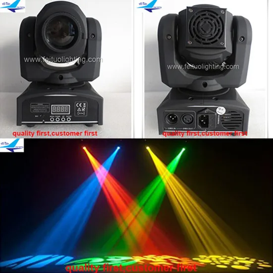 10pcs/lot Free Shipping 30W DMX512 LED Stage 4 / 12 Channels Rainbow 7 Colors Changing Head Moving Light for Disco Club Party
10pcs/lot Free Shipping 30W DMX512 LED Stage 4 / 12 Channels Rainbow 7 Colors Changing Head Moving Light for Disco Club Party