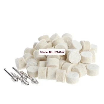 50 Pcs 13mm Wool Felt Polishing Buffing Wheel Grinding Pad + 4Pcs 3.15mm Shank 07NOV
50 Pcs 13mm Wool Felt Polishing Buffing Wheel Grinding Pad + 4Pcs 3.15mm Shank 07NOV