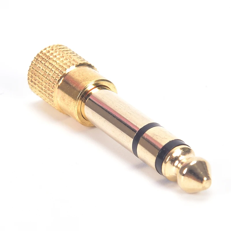 3.5mm 1/8" Female Audio Converter 6.35 Male To 3.5 Female Stereo Terminal Plug Headphone Adapter To 6.35mm Jack 6.35mm 1/4" Male
3.5mm 1/8" Female Audio Converter 6.35 Male To 3.5 Female Stereo Terminal Plug Headphone Adapter To 6.35mm Jack 6.35mm 1/4" Male