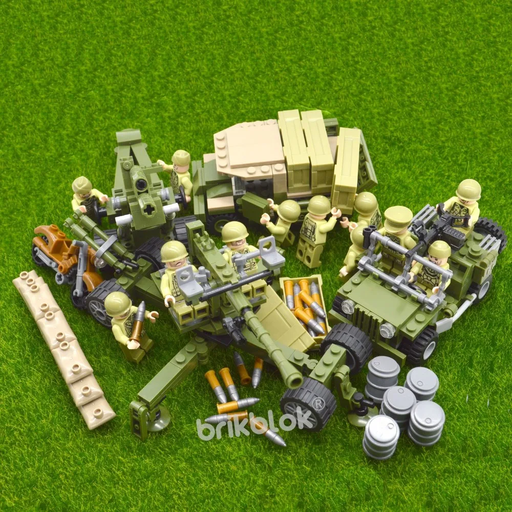 Military Block sets Mordern WW2 UK US Army Soliders weapons brick Building toys Children gift
Military Block sets Mordern WW2 UK US Army Soliders weapons brick Building toys Children gift