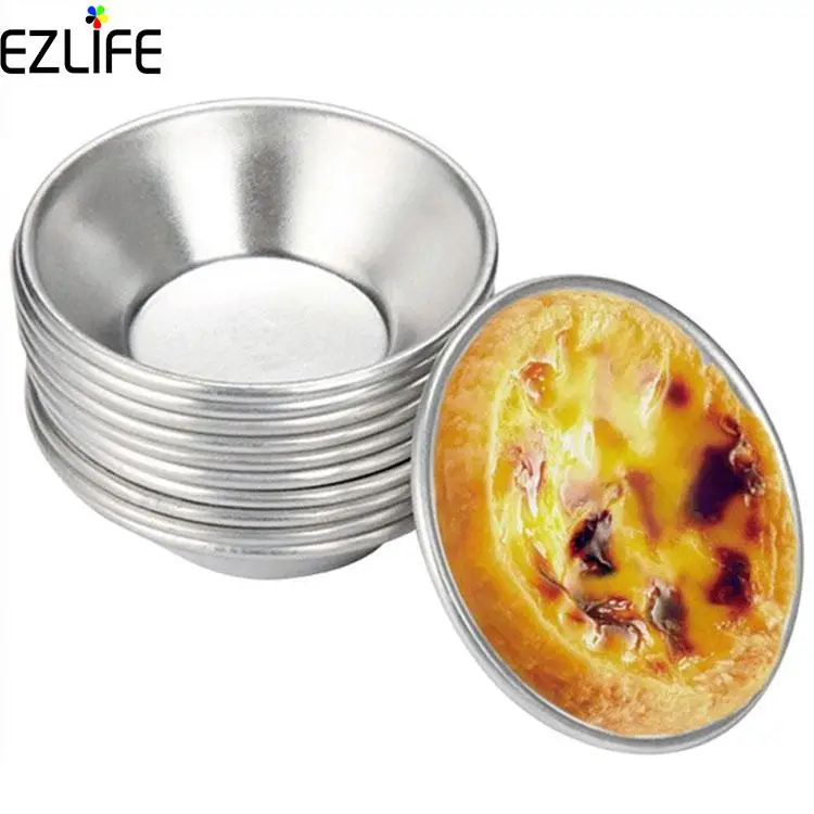 1 Pcs Silver Eggs Tarts Mold Mini Homemade Pie Quiche Baking Pan Cookies Pudding Mould Diy Baking Tools Kit Aluminum Alloy
1 Pcs Silver Eggs Tarts Mold Mini Homemade Pie Quiche Baking Pan Cookies Pudding Mould Diy Baking Tools Kit Aluminum Alloy