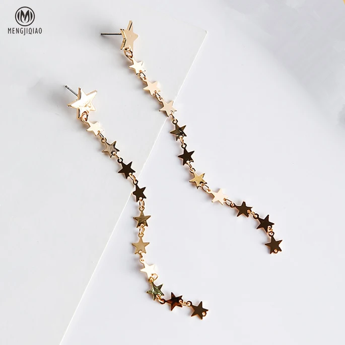 2017 Trendy Elegant Long Earrings For Women Ear Accessories Personality Bling Star Sequins Dangle Earrings Fashion Brinco
2017 Trendy Elegant Long Earrings For Women Ear Accessories Personality Bling Star Sequins Dangle Earrings Fashion Brinco