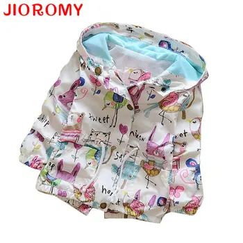 AiLe Rabbit Spring Cotton Baby Girls Coat Children Clothing