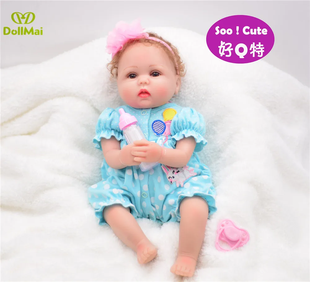 Kawaii Reborn dolls 40cm silicone reborn baby dolls alive newborn girl bebe real reborn bonecas child gift play house toys
Kawaii Reborn dolls 40cm silicone reborn baby dolls alive newborn girl bebe real reborn bonecas child gift play house toys