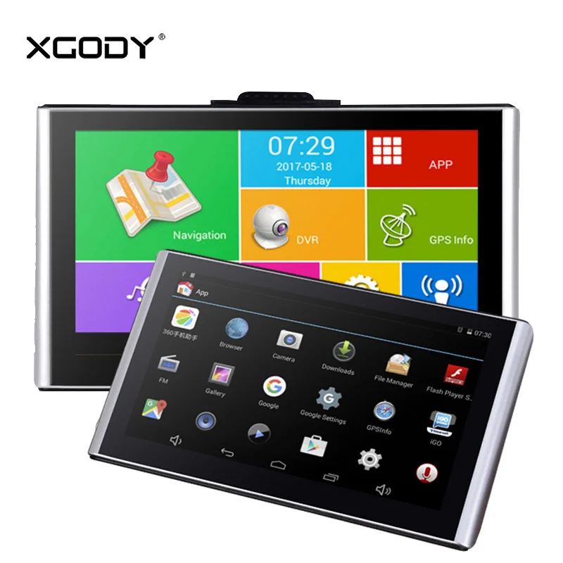 Xgody Android Gps Navigation 512M+16GB 7 inch Car Navigator Dvrs With Wifi HD 1080p Dash Camera Video Recorder Fm AVIN Dashcam
Xgody Android Gps Navigation 512M+16GB 7 inch Car Navigator Dvrs With Wifi HD 1080p Dash Camera Video Recorder Fm AVIN Dashcam