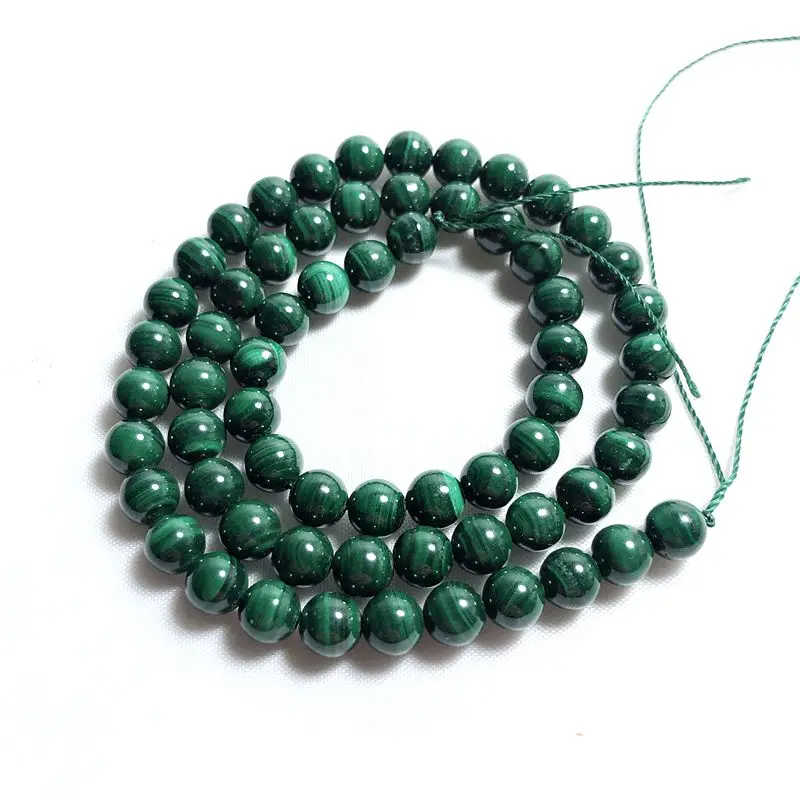 This is a natural malachite semi-finished loose bead with a size of 6mm for DIY Bracelet Necklace Earrings Key Pendant
This is a natural malachite semi-finished loose bead with a size of 6mm for DIY Bracelet Necklace Earrings Key Pendant