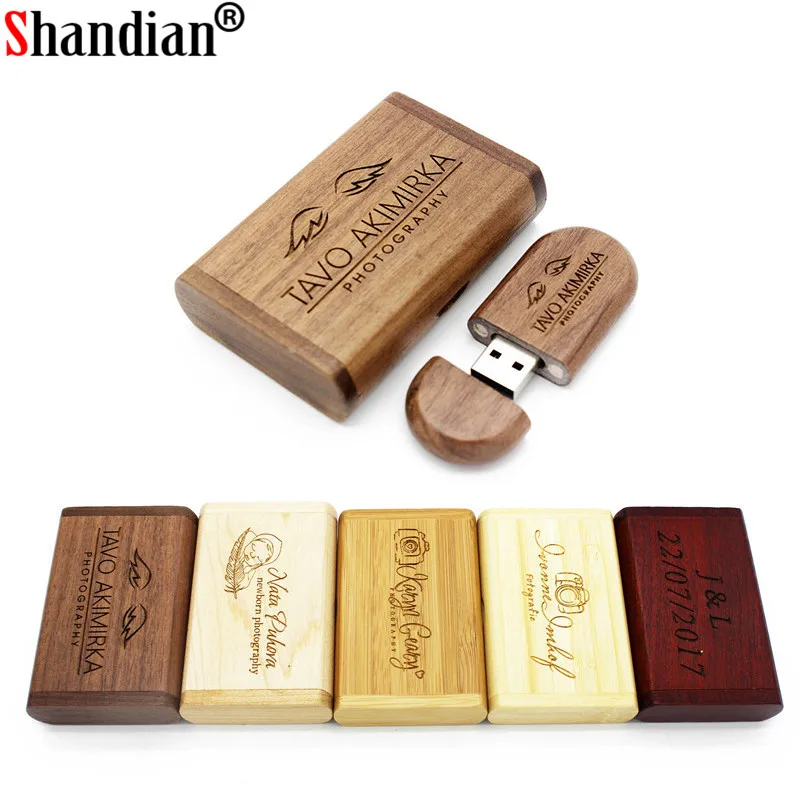 SHANDIAN (over 10 PCS free LOGO) LOGO customized Wooden USB + box pen drive USB flash drive 8GB 16GB 32G wedding gift
SHANDIAN (over 10 PCS free LOGO) LOGO customized Wooden USB + box pen drive USB flash drive 8GB 16GB 32G wedding gift