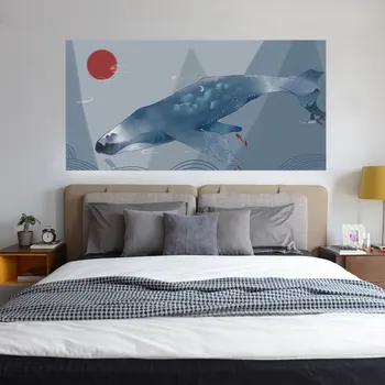 Creative Bed Head Decoration 3D Wall Stickers Japanese Style Cartoon Whale for Bedroom Decor Large Size DIY Mural Art Pictures
Creative Bed Head Decoration 3D Wall Stickers Japanese Style Cartoon Whale for Bedroom Decor Large Size DIY Mural Art Pictures