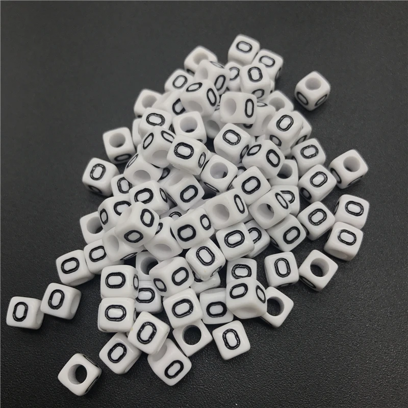 100pcs 6mm Letter O Square Alphabet Beads Acrylic Beads For Jewelry Making DIY Bracelet Necklace Accessories
100pcs 6mm Letter O Square Alphabet Beads Acrylic Beads For Jewelry Making DIY Bracelet Necklace Accessories