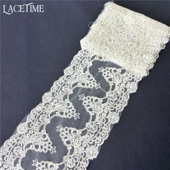 Embroidery Gold Thread Mesh Lace Trim Flower Tulle Lace Fabric Bridal Gowns Lace Accessories 14.5cm Wide 5 Yards Long
Embroidery Gold Thread Mesh Lace Trim Flower Tulle Lace Fabric Bridal Gowns Lace Accessories 14.5cm Wide 5 Yards Long
