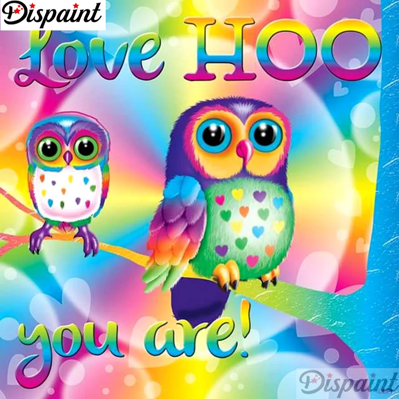 Dispaint Full Square/Round Drill 5D DIY Diamond Painting "Colored owl scenery" 3D Embroidery Cross Stitch 5D Home Decor A12483
Dispaint Full Square/Round Drill 5D DIY Diamond Painting "Colored owl scenery" 3D Embroidery Cross Stitch 5D Home Decor A12483