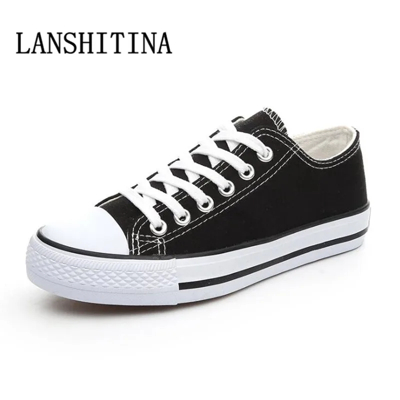 LANSHITINA Brand Men Canvas Shoes 2017 Spring Men's Casual Shoes Unisex Breathable Lace up Neutral Shoes Classic Canvas Shoes
LANSHITINA Brand Men Canvas Shoes 2017 Spring Men's Casual Shoes Unisex Breathable Lace up Neutral Shoes Classic Canvas Shoes