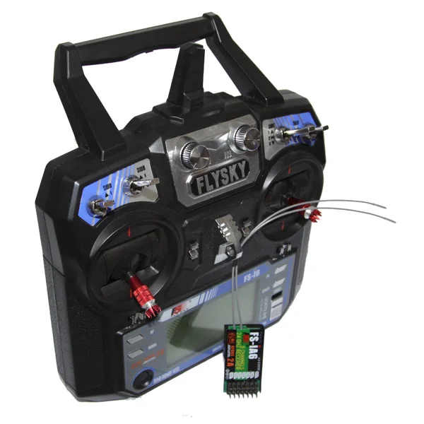 FlySky FS-I6 FS I6 2.4G 6CH AFHDS RC Transmitter With FS-IA6 Receiver For Eachine Racer 250 Helicopters Quadcopter Airplane
FlySky FS-I6 FS I6 2.4G 6CH AFHDS RC Transmitter With FS-IA6 Receiver For Eachine Racer 250 Helicopters Quadcopter Airplane