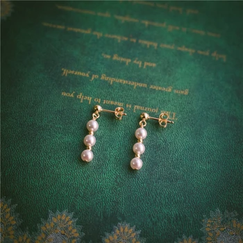 Handmade Natural Freshwater Pearl Earrings Gold Filled Brincos Not Fade Party Gift Vintage Jewelry Oorbellen
Handmade Natural Freshwater Pearl Earrings Gold Filled Brincos Not Fade Party Gift Vintage Jewelry Oorbellen