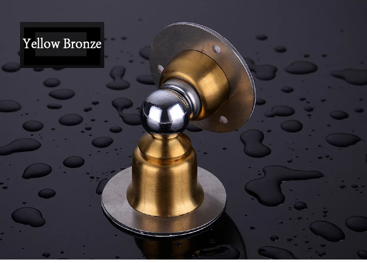 KAK Stainless Steel Magnetic Door Stopper Sticker Toilet Glass Hidden Door Holders Catch Floor Nail-free Doorstop Door Hardware KAK Stainless Steel Magnetic Door Stopper Sticker Toilet Glass Hidden Door Holders Catch Floor Nail-free Doorstop Door Hardware