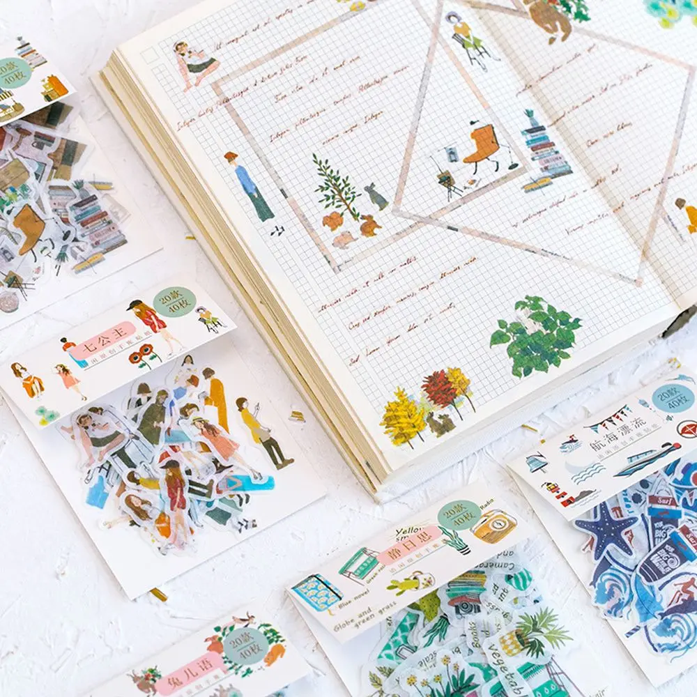 40Pcs/pack Old Time Series Planner Sticker Packs Stationary Scrapbook Paper Journal Photo Decorations Sticker Office Supplies
40Pcs/pack Old Time Series Planner Sticker Packs Stationary Scrapbook Paper Journal Photo Decorations Sticker Office Supplies