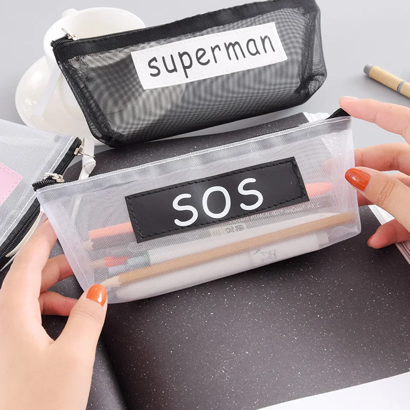 Big Transparent Grid Pencil Case Cute Girls Boys Pencil Bag Pen Box For Kids Gift Korean Stationery Office School Supplies
Big Transparent Grid Pencil Case Cute Girls Boys Pencil Bag Pen Box For Kids Gift Korean Stationery Office School Supplies