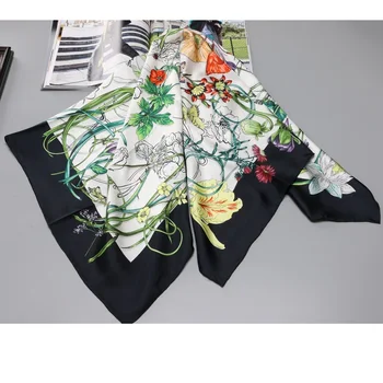 Elegant Floral 100% Silk Scarf Shawl Foulard Women's Fashion Hijab Head Scarves for Hair Wrapping 35"
Elegant Floral 100% Silk Scarf Shawl Foulard Women's Fashion Hijab Head Scarves for Hair Wrapping 35"