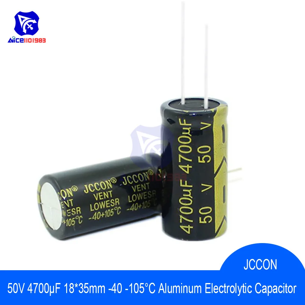 2pcs 35V 470uF  Electrolytic Capacitors  105℃