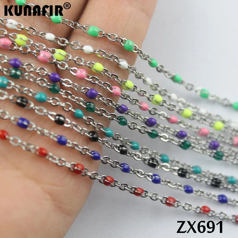 wholesa 100pcs 1.5mm cross chain with colors Environmental protection resin stainless steel necklace women fashion jewelry ZX691
wholesa 100pcs 1.5mm cross chain with colors Environmental protection resin stainless steel necklace women fashion jewelry ZX691