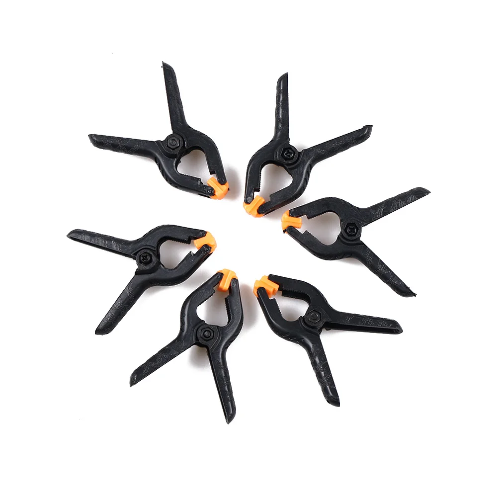 6 pcs 2inch DIY Tools Plastic Nylon Toggle Clamps For Woodworking Spring Clip Photo Studio Grampo Clamp Hout Klemmen Sauterelle
6 pcs 2inch DIY Tools Plastic Nylon Toggle Clamps For Woodworking Spring Clip Photo Studio Grampo Clamp Hout Klemmen Sauterelle