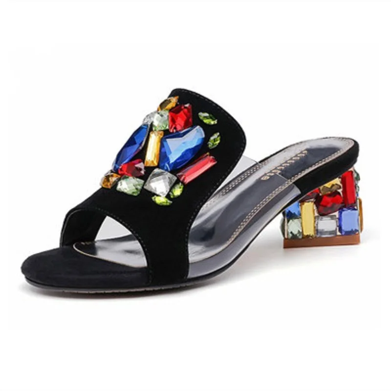 2019 leather sandals female rhinestones with thick with ladies slippers summer leather fish mouth slippers women
2019 leather sandals female rhinestones with thick with ladies slippers summer leather fish mouth slippers women